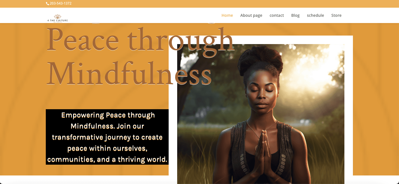 Creating Peace Website